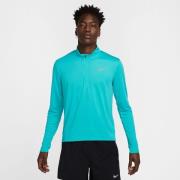 Nike Løpetrøye Dri-FIT Pacer HZ - Turkis/Sølv