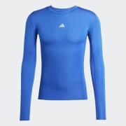 adidas Baselayer Techfit - Blå L/E