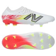 New Balance Furon V8 Pro FG Flash Point - Hvit/rød/Sølv