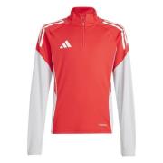 adidas Treningsgenser Tiro 25 Competition - Pure Ruby/Hvit Barn