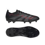 adidas Predator League FG/AG Stealth Victory - Sort/Grå/Lucid Red