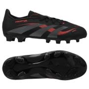 adidas Predator League MG Stealth Victory - Sort/Grå/Lucid Red Barn