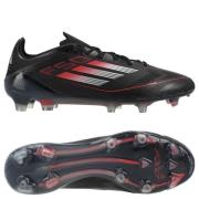 adidas F50 Elite FG Stealth Victory - Svart/Metall/Lucid Red