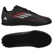 adidas F50 Club TF Stealth Victory - Sort/Sølv/Lucid Red Barn