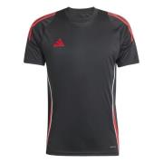 adidas Trenings T-Skjorte Tiro 24 - Svart/Ren rubin