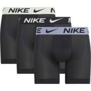 Nike Boxer Dri-FIT Advanced Micro 3-Pakke - Svart/Knapt volt/Ashen ski...