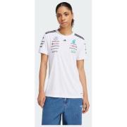 Adidas MERCEDES - AMG PETRONAS FORMULA ONE TEAM DRIVER JERSEY WHITE WO...