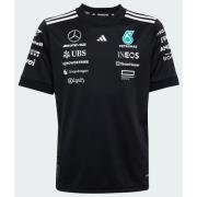 Adidas MERCEDES - AMG PETRONAS FORMULA ONE TEAM DRIVER JERSEY BLACK YO...