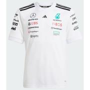 Adidas MERCEDES - AMG PETRONAS FORMULA ONE TEAM DRIVER JERSEY WHITE YO...