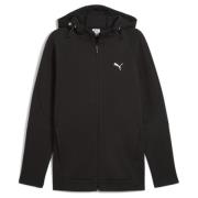 EVOSTRIPE Full-Zip Hoodie DK PUMA Black