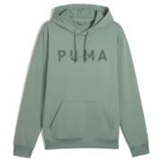 M CLOUDSPUN BRANDED HOODIE Green Moon