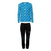 Uhlsport Keepersett Progressive - Blå/Svart Barn