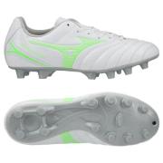 Mizuno Monarcida Neo lll Select FG/AG Frontier - Hvit/Neon Grønn Barn
