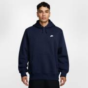 Nike Hettegenser Club - Obsidian/Hvit