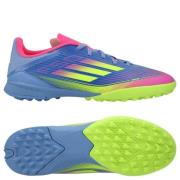 adidas F50 League TF Celestial Victory - Blå fusjon/Lucid Sitron/Lucid...