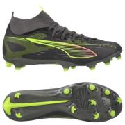 PUMA Ultra 5 Match + FG/AG Audacity - Matte Aged Sølv/Gul/Sølv