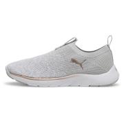 Softride Remi Slip-on Knit Wn s Ash Gray-PUMA White-Rose Gold