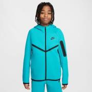 Nike Hettegenser NSW Tech Fleece FZ 24 - Turkis/Svart/Svart Barn