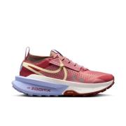 Nike Løpesko ZoomX Zegama Trail 2 - Red Stardust/Alabaster Kvinner