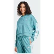 Adidas Essentials 3-Stripes French Terry Quarter-Zip Hoodie