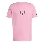adidas T-skjorte Messi Graphic - Rosa