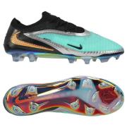 Nike Phantom 6 Elite Low Cut FG - turkis/Chrome/Svart LIMITED EDITION