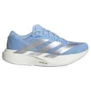 adidas Løpesko adizero Evo SL - Blå/Sølv Metallisk/Fottøy Hvit Kvinner