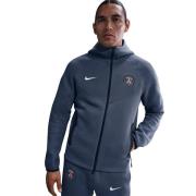 Paris Saint Germain Hettegenser NSW Tech Fleece FZ - Diffusert blå/Hvi...