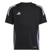 adidas Trenings T-Skjorte Tiro 24 - Svart/Lilla Barn