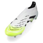 adidas Predator Elite Laceless AG Radiant Blaze - Fottøy Hvit/Svart/Lu...