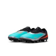 Nike Phantom 6 Pro Low Cut FG - turkis/Chrome/Svart Barn LIMITED EDITI...