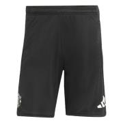Manchester United Treningsshorts Tiro 25 - Svart/Aurora Plum