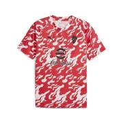 Milan Trenings T-Skjorte Pre Match - PUMA White/For all tid rød