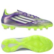 adidas F50 Pro MG Radiant Blaze - Lilla/Fottøy Hvit/Lucid Sitron