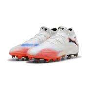 PUMA Future 8 Ultimate AG Untamed - PUMA White/PUMA Svart/Glødende rød