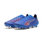 PUMA Ultra 6 Ultimate FG Untamed - Ultra Blue/PUMA White/Glødende rød ...