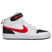 Nike Sneaker Court Borough Mid 2 - Hvit/Rød/Svart Barn