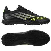 adidas F50 League TF Electric Stealth - Svart/Metall/Lucid Sitron