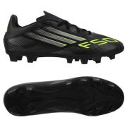 adidas F50 Club FxG Electric Stealth - Svart/Metall/Lucid Sitron