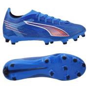 PUMA Ultra 6 Match FG/AG Untamed - Ultra Blue/PUMA White/Glødende rød