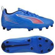 PUMA Ultra 6 Play FG/AG Untamed - Ultra Blue/PUMA White/Glødende rød B...