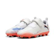 PUMA Future 8 Play Borrelås FG/AG Untamed - PUMA White/PUMA Svart/Glød...