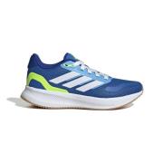 adidas Løpesko Runfalcon 5 - Blå/Fottøy Hvit/Lucid Sitron Barn