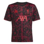 Liverpool Trenings T-Skjorte Pre Match - Svart/Ren rubin Barn