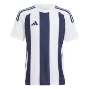 adidas Spillerdrakt Striped 24 - Hvit/Navy Barn