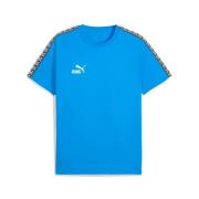 PUMA T-skjorte teamKING - Blå/PUMA White/PUMA Svart
