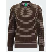 Adidas Originals Velour Long Sleeve Polo