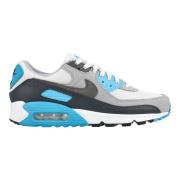 Nike Sneaker Air Max 90 - Hvit/Grå/Blå