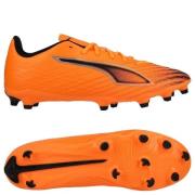 PUMA Ultra 6 Play FG/AG Hot Pursuit - Varmebrann/PUMA Svart/Glødende r...