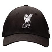 Liverpool caps 9Forty Core - Svart/Hvit Barn